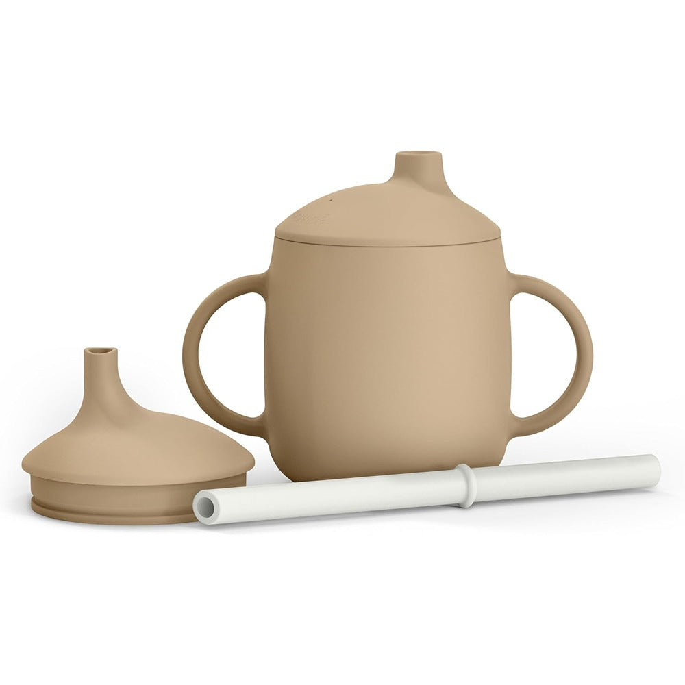 Suavinex Colour Essence Tazza Evolutiva 3 In 1 In Silicone Beige 6+ Mesi