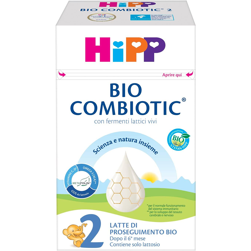 HiPP Bio Combiotic 2 Latte In Polvere Di Proseguimento 600 gr