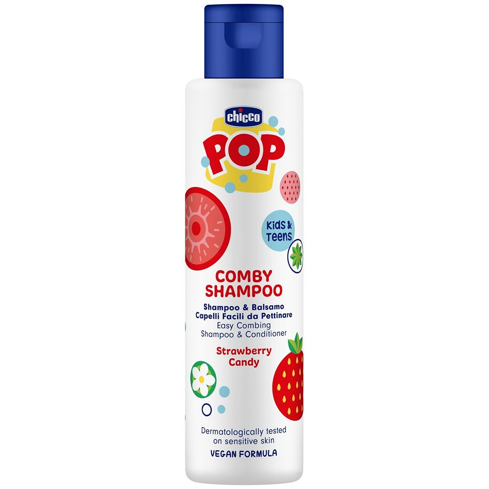 Chicco Pop Shampoo & Balsamo Strawberry Candy 250 ml