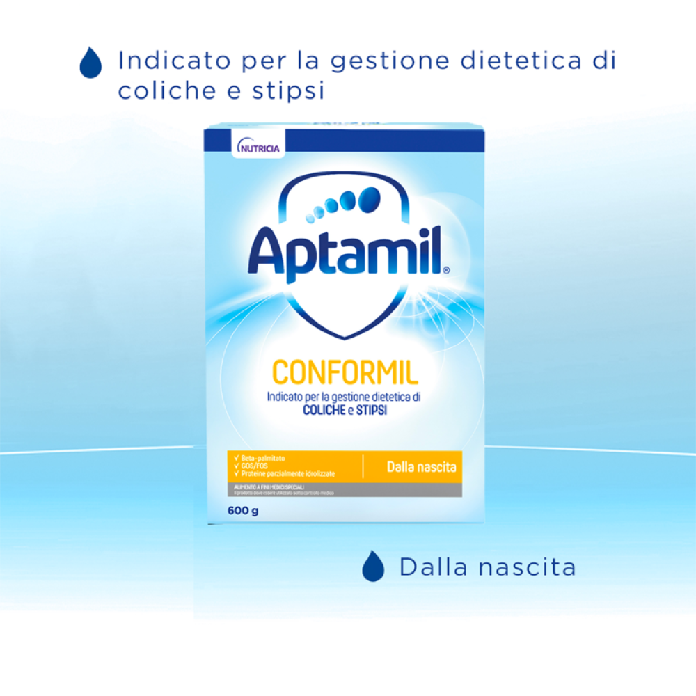 Aptamil Conformil Latte Per Coliche E Stipsi 600 gr