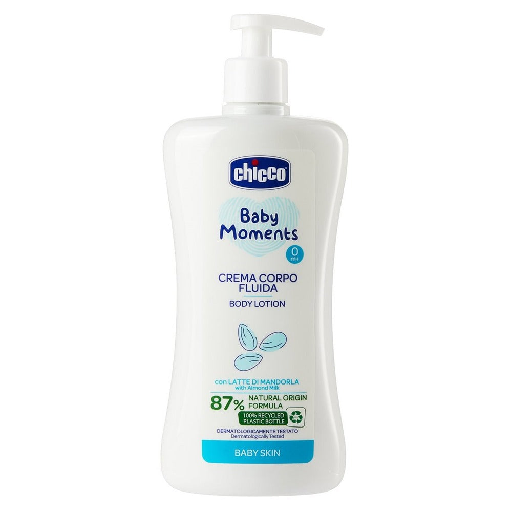 Chicco Baby Moments Crema Corpo Fluida 500 ml
