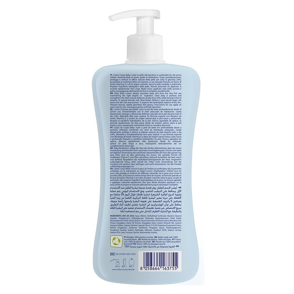 Chicco Natural Sensation Crema Corpo 500 ml