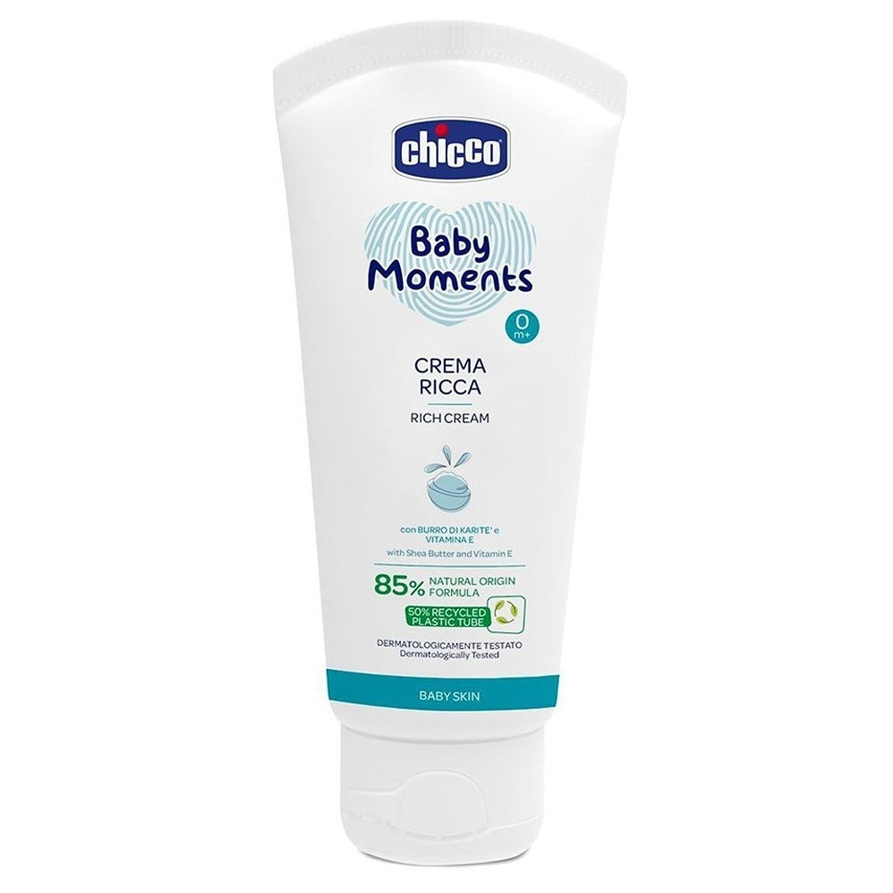 Chicco Baby Moments Crema Ricca 100 ml