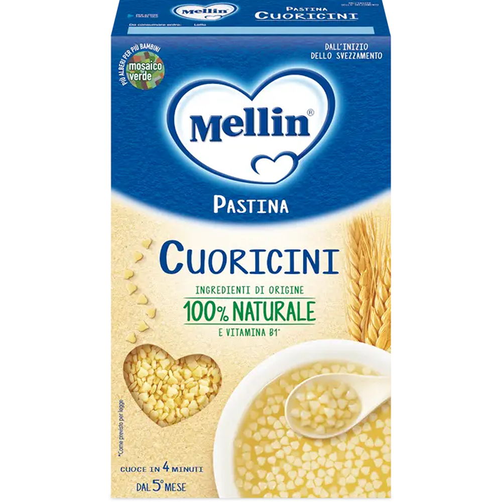 Mellin Pastina Cuoricini 320 gr