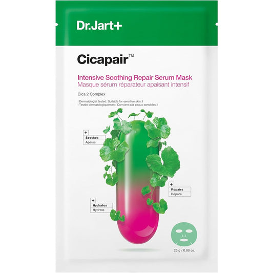 Dr.Jart+ Cicapair Intensive Soothing Repair Serum Mask - Maschera Siero Riparatrice Lenitiva Intensiva