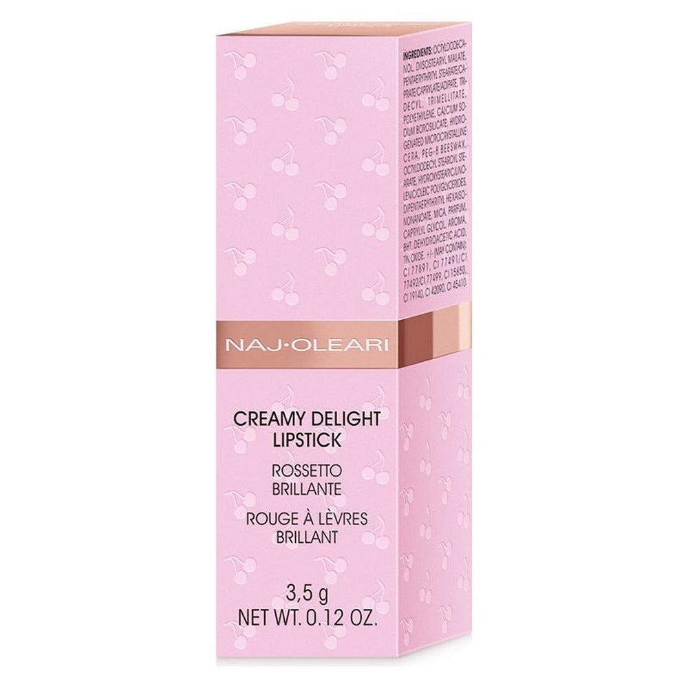 Naj-Oleari Creamy Delight Lipstick - Rossetto Cremoso Dal Finish Brillante