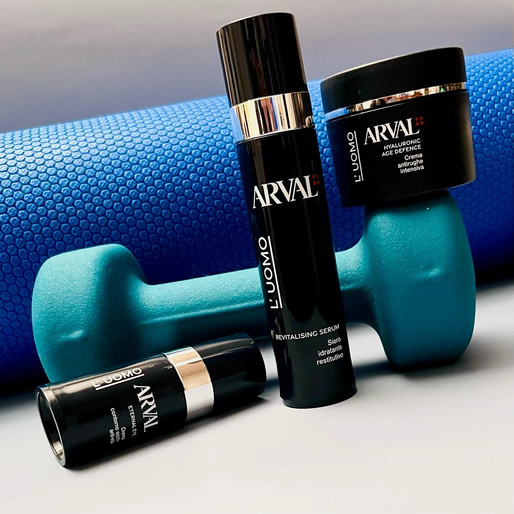 Arval L'Uomo Hyaluronic Age Defence - Crema Antirughe Intensiva