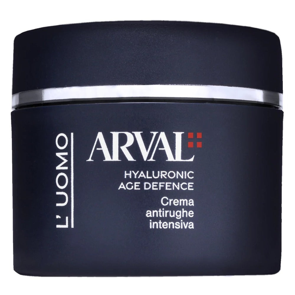Arval L'Uomo Hyaluronic Age Defence - Crema Antirughe Intensiva