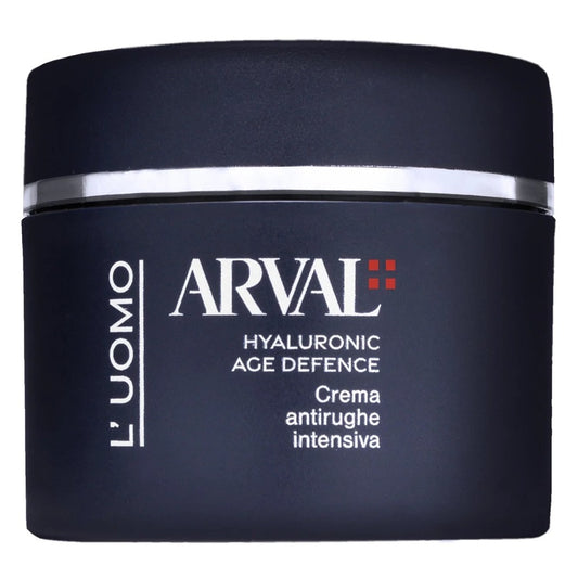 Arval L'Uomo Hyaluronic Age Defence - Crema Antirughe Intensiva