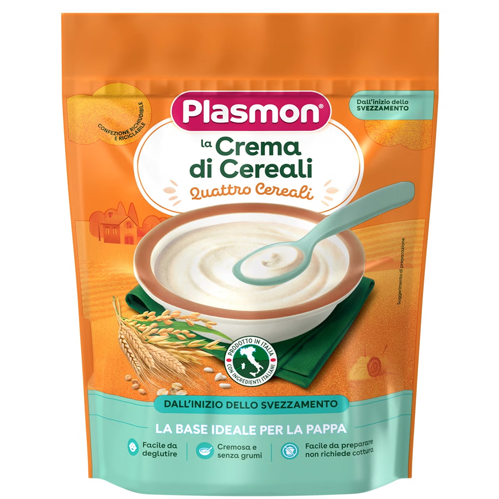 Plasmon La Crema Di Cereali - Quattro Cereali 200 gr