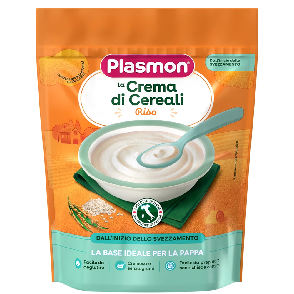 Plasmon La Crema Di Cereali - Riso 200 gr