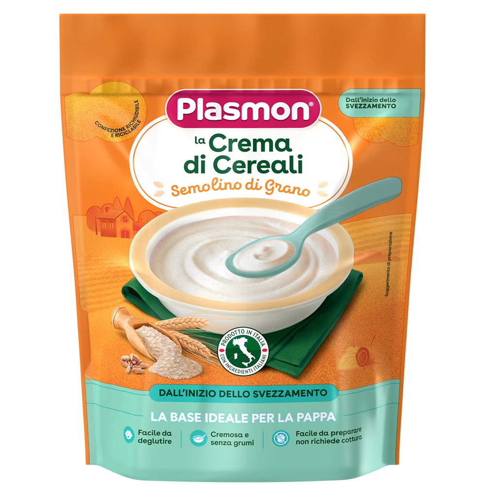 Plasmon La Crema Di Cereali - Semolino Di Grano 200 gr