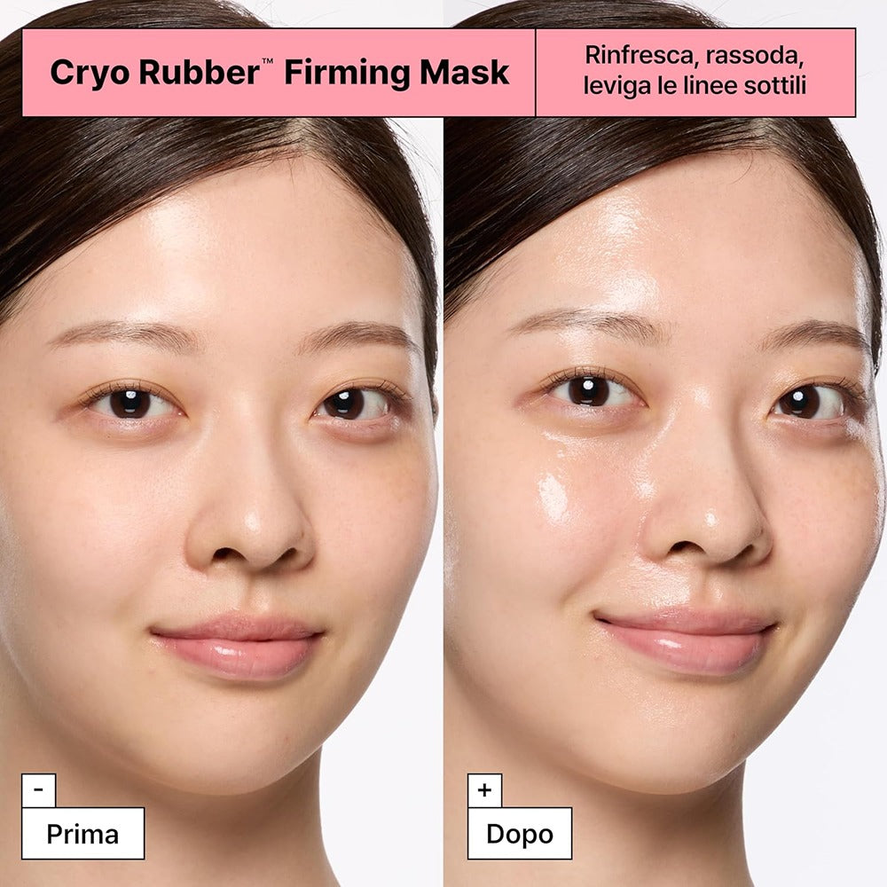 Dr,Jart+ Cryo Rubber Firming Hydrogel Mask Kit With Adenosine - Maschera Idrogel Rassodante Con Adenosina