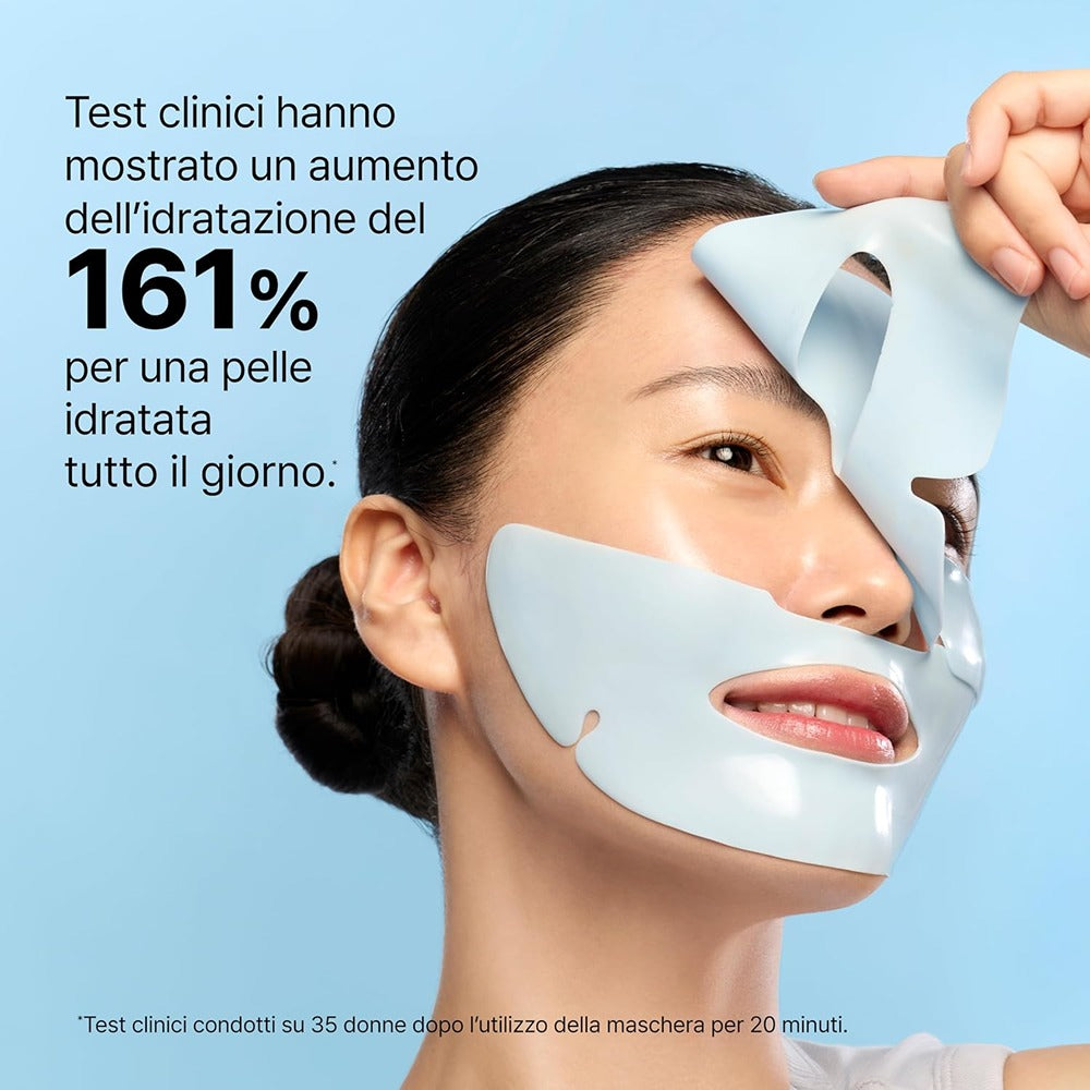 Dr.Jart+ Cryo Rubber Moisturizing Hydrogel Mask With Hyaluronic Acid - Maschera Idrogel Idratante Con Acido Ialuronico