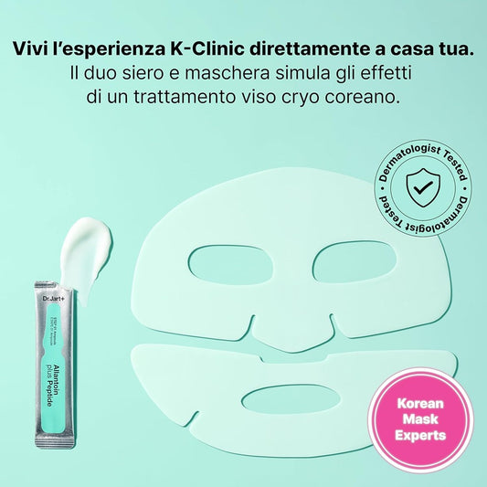 Dr.Jart+ Cryo Rubber Soothing Hydrogel Mask With Allantoin - Maschera Idrogel Lenitiva Con Allantoina