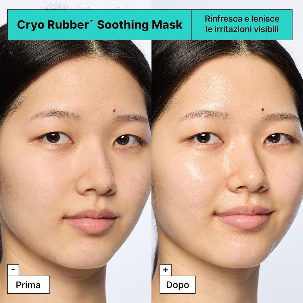 Dr.Jart+ Cryo Rubber Soothing Hydrogel Mask With Allantoin - Maschera Idrogel Lenitiva Con Allantoina