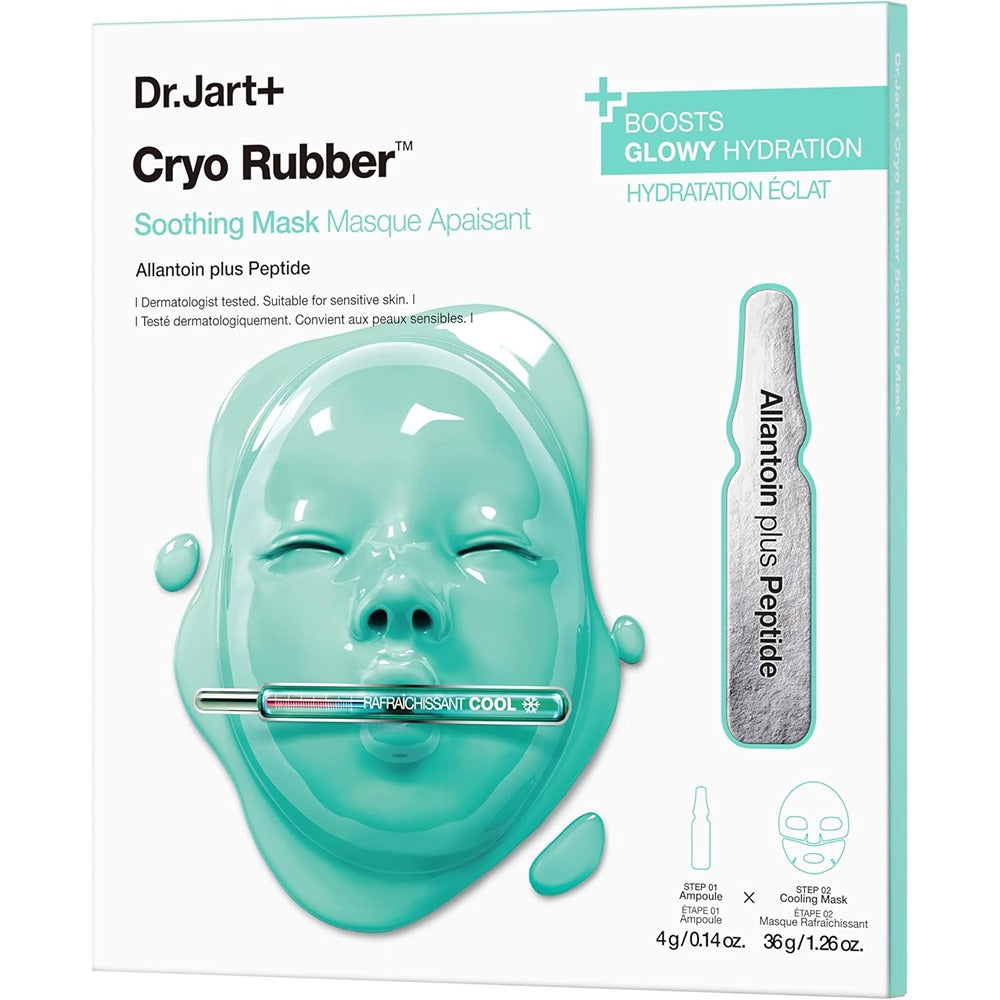 Dr.Jart+ Cryo Rubber Soothing Hydrogel Mask With Allantoin - Maschera Idrogel Lenitiva Con Allantoina