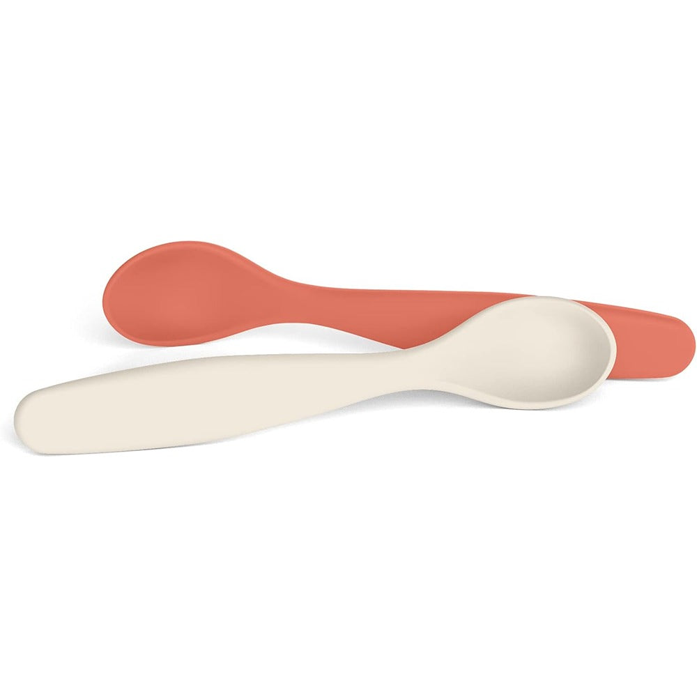 Suavinex Go Natural Set 2 Cucchiai Arancio 6+ Mesi