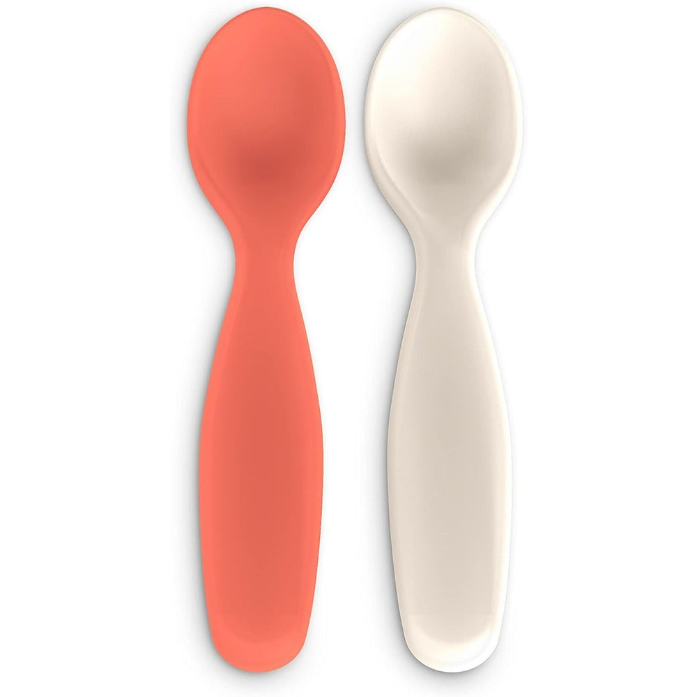 Suavinex Go Natural Set 2 Cucchiai Arancio 6+ Mesi