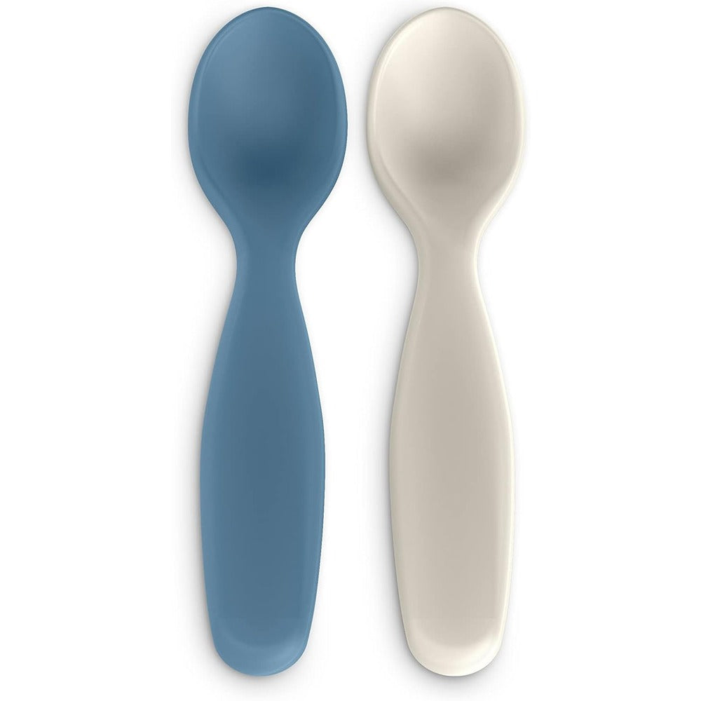 Suavinex Go Natural Set 2 Cucchiai Azzurro 6+ Mesi