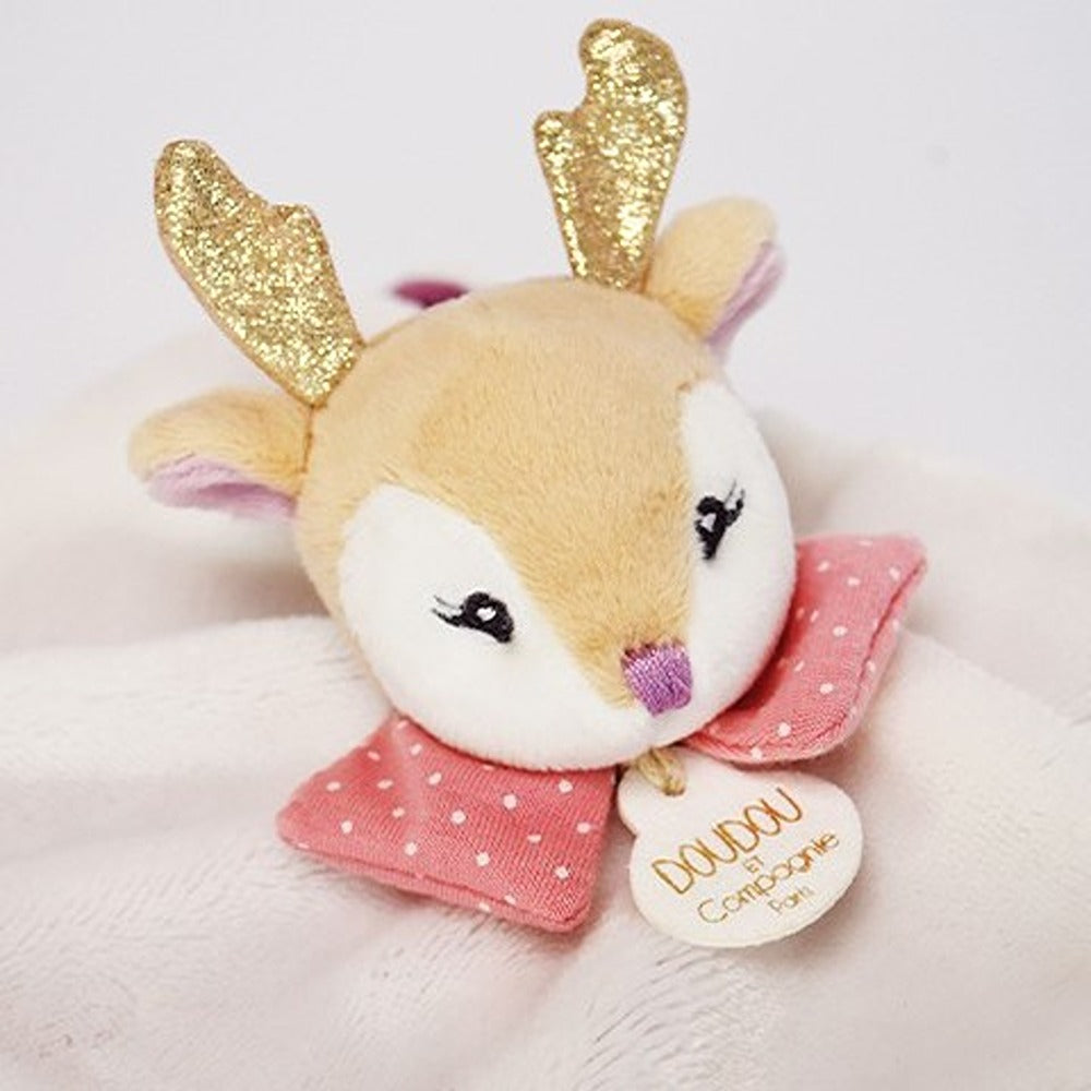 Doudou Et Compagnie Doudou Peluche Renna Beige