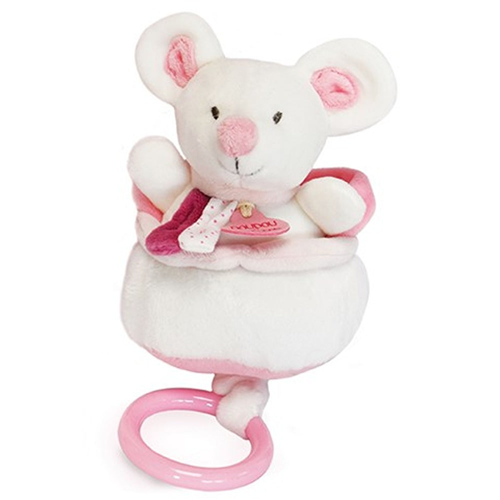 Doudou Et Compagnie Carillon Topina Di Peluche Rosa