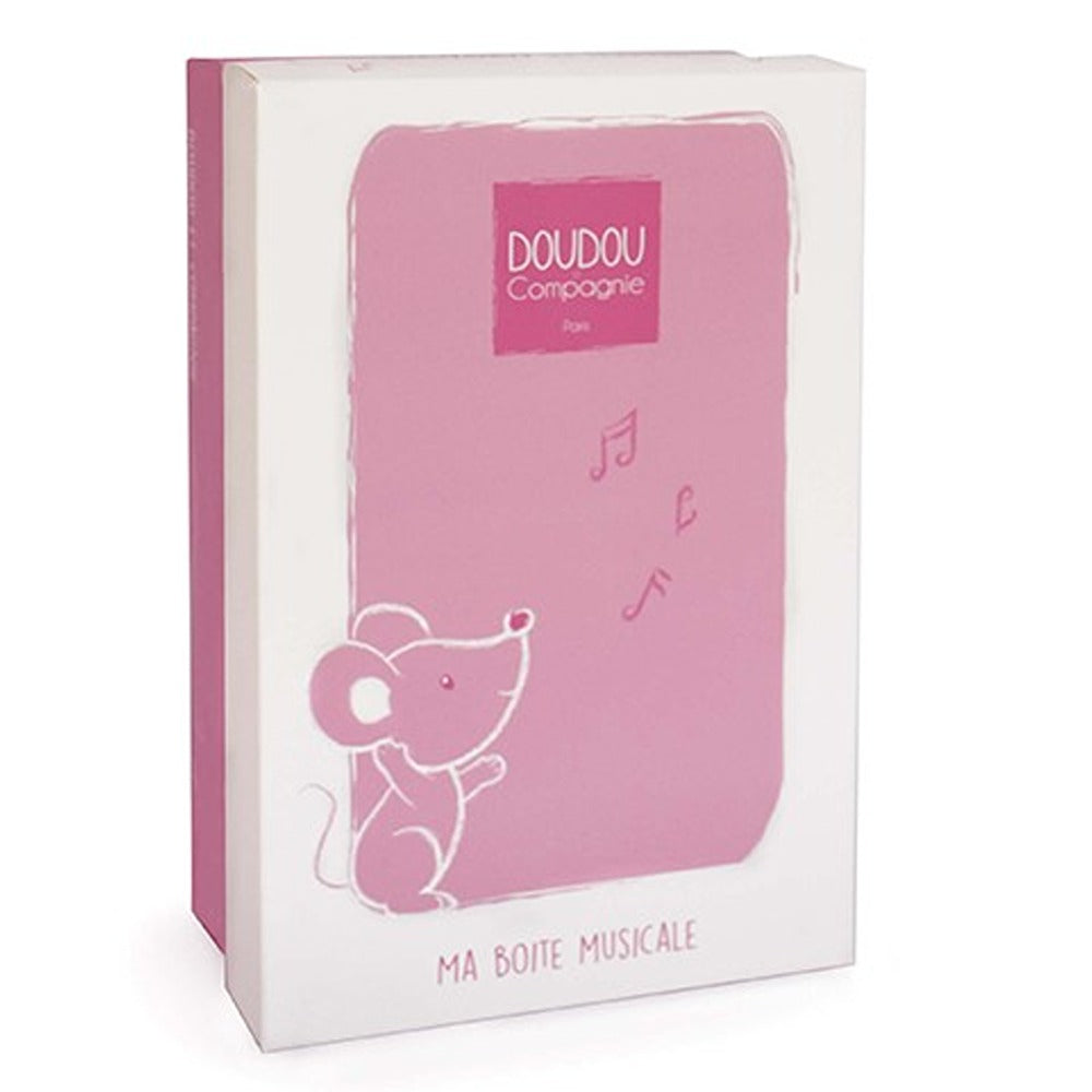 Doudou Et Compagnie Carillon Topina Di Peluche Rosa