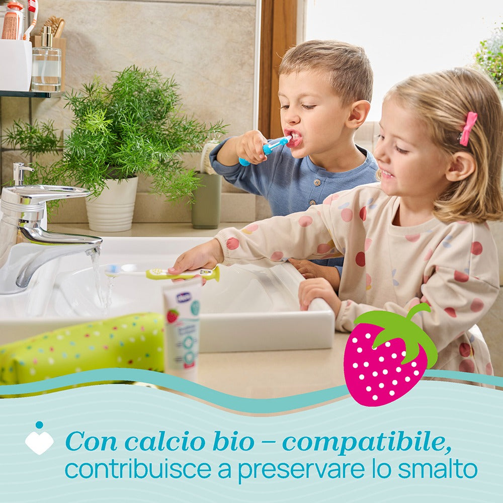 Chicco Dentifricio Fragola 50 ml 1-5 Anni