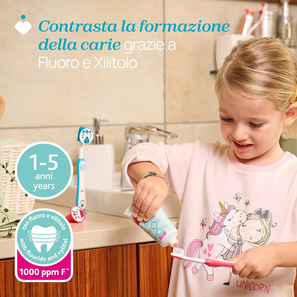 Chicco Dentifricio Fragola 50 ml 1-5 Anni