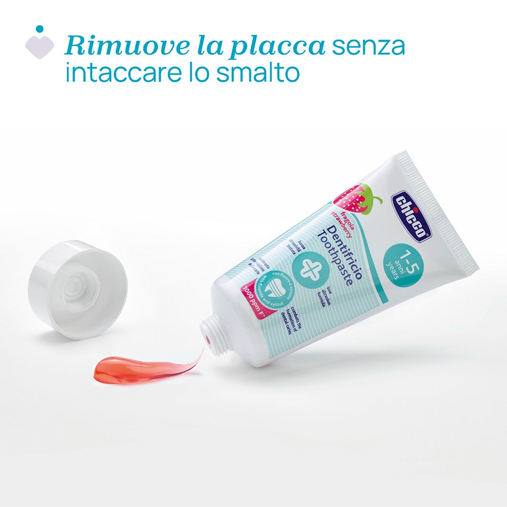 Chicco Dentifricio Fragola 50 ml 1-5 Anni