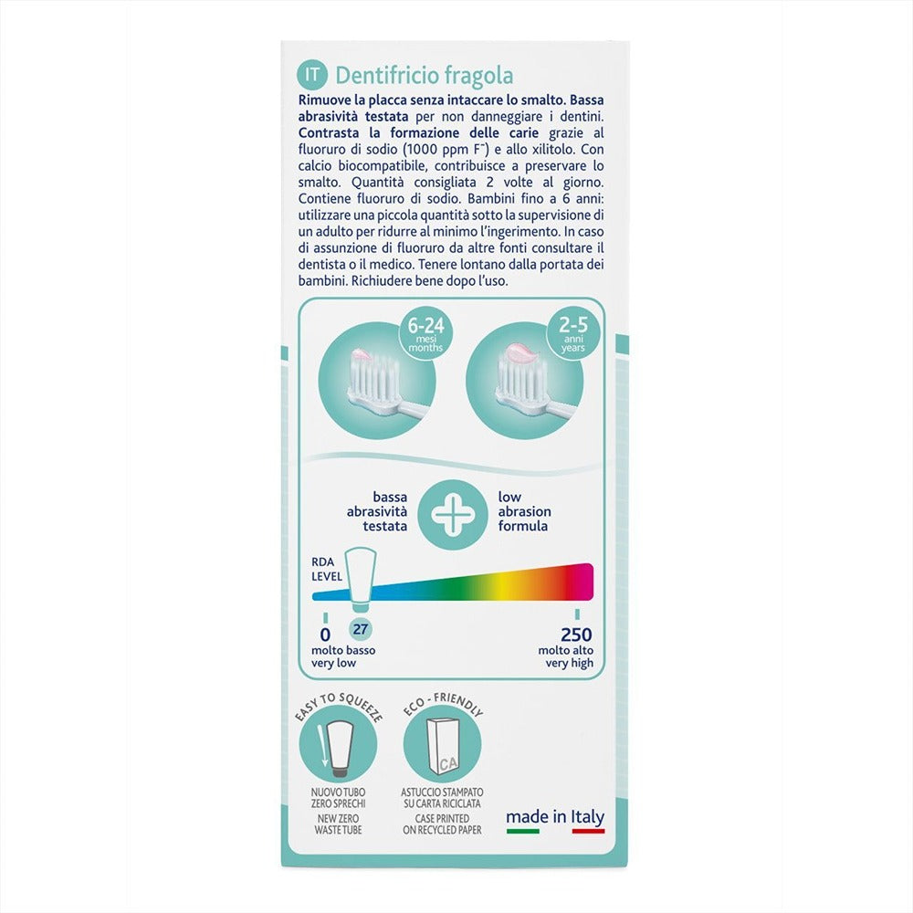 Chicco Dentifricio Fragola 50 ml 1-5 Anni