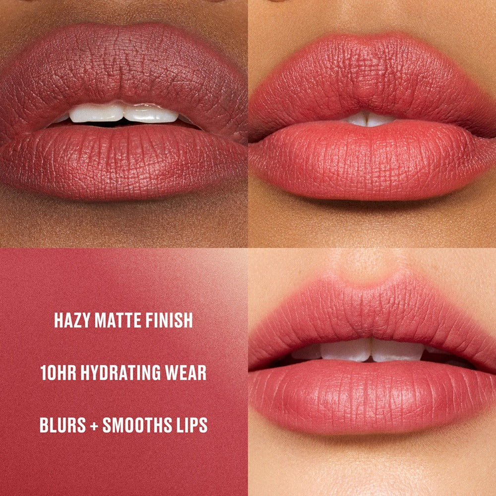 MAC Powder Kiss Hazy Matte Lipstick - Rossetto Matte Sfumatp