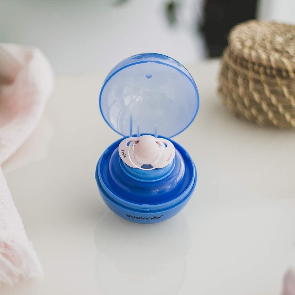 Suavinex Duccio Lo Sterilizzaciuccio Azzurro