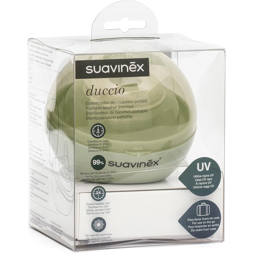 Suavinex Duccio Lo Sterilizzaciuccio Verde