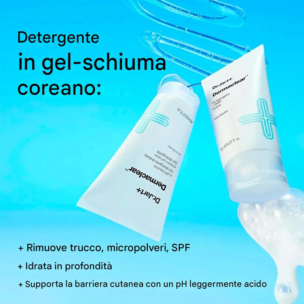 Dr.Jart+ Dermaclear Hydrating Ph Gel Cleanser - Detergente Viso