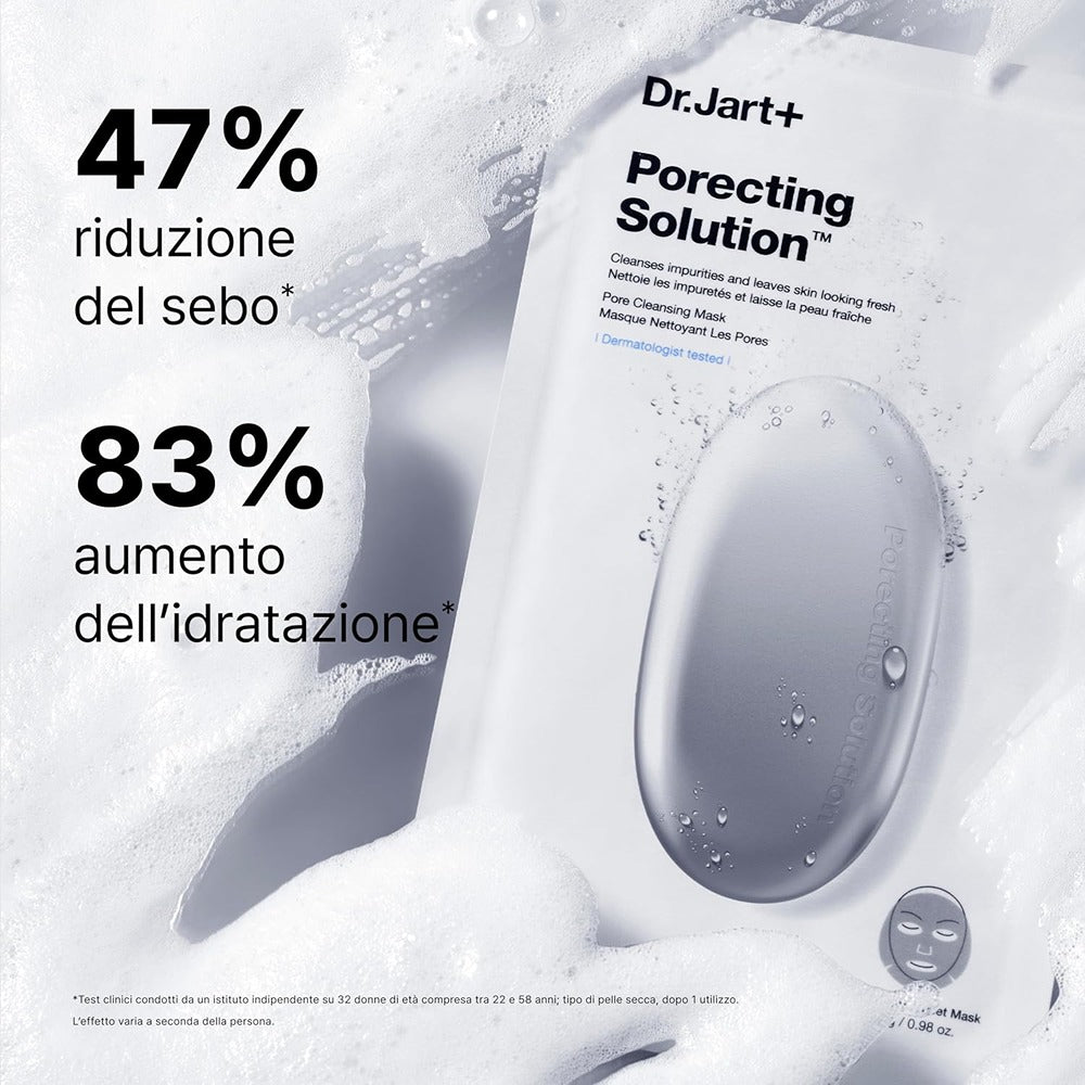 Dr.Jart+ Dermask Porecting Solution Face Mask - Maschera Facciale Con Soluzione Porosa