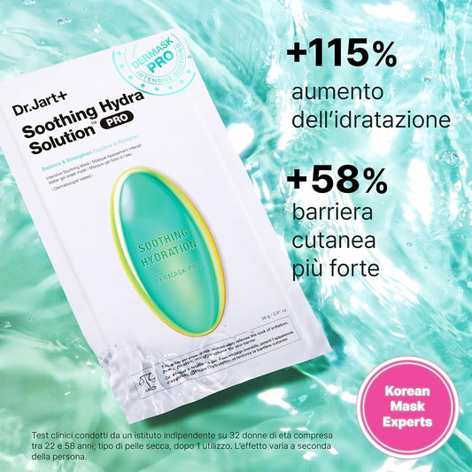 Dr.Jart+ Dermask™ Soothing Hydra Solution Pro - Maschera In Gel Intensiva