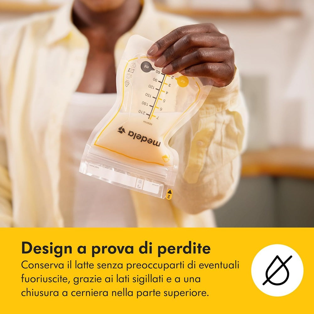 Medela Easy Pour Sacche Per La Conservazione Del Latte Materno 50 Pezzi