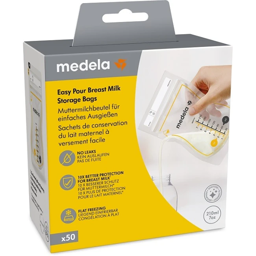 Medela Easy Pour Sacche Per La Conservazione Del Latte Materno 50 Pezzi