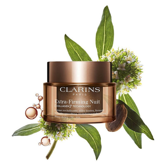 Clarins Extra-Firming Nuit [Collagen]³ Technology - Crema Notte Speciale Pelle Secca