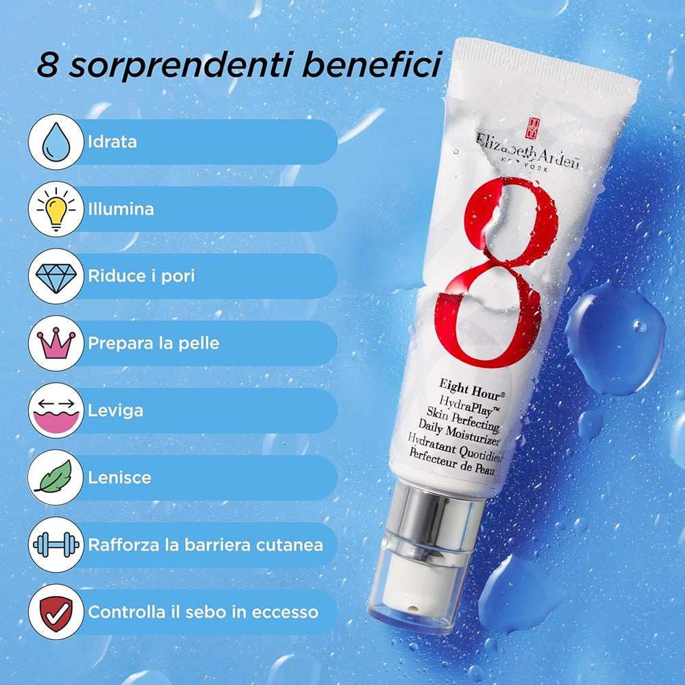 Elizabeth Arden Eight Hour Hydraplay Skin Perfecting Daily Moisturizer - Crema Idratante Quotidiana