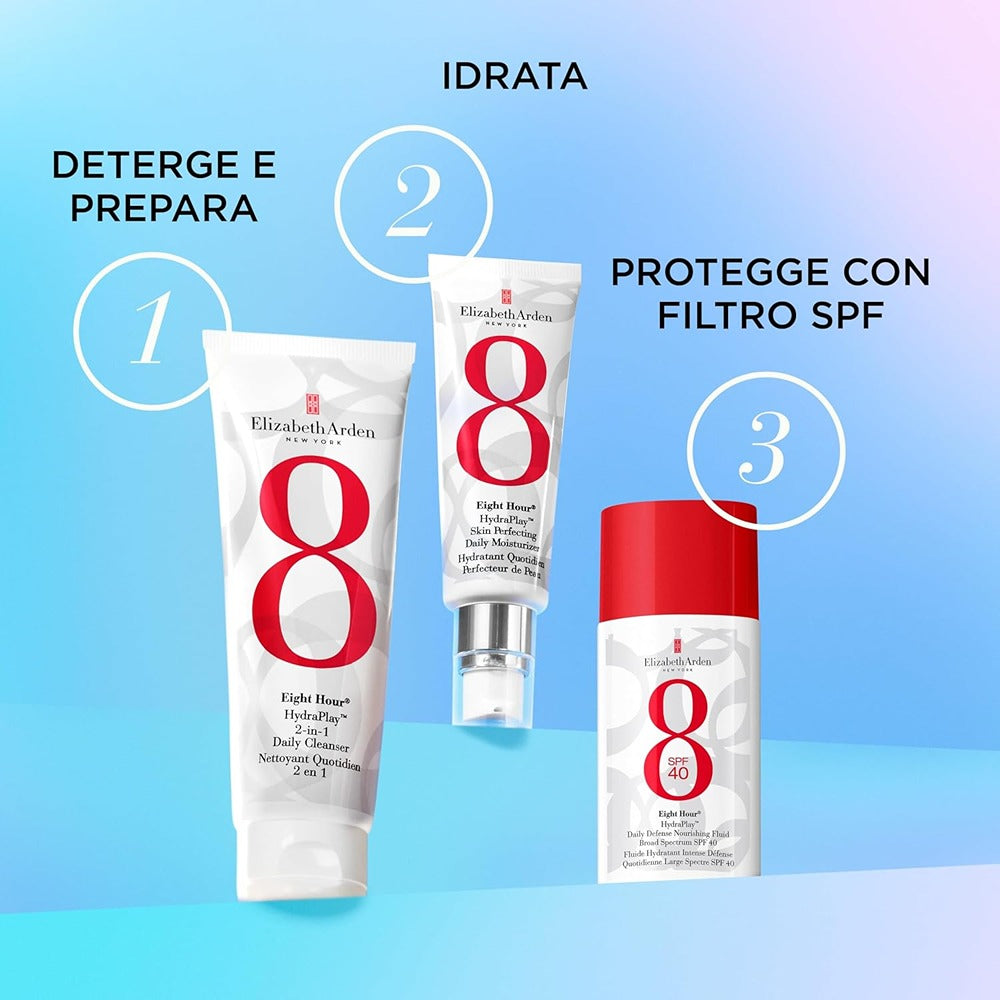 Elizabeth Arden Eight Hour Hydraplay Skin Perfecting Daily Moisturizer - Crema Idratante Quotidiana