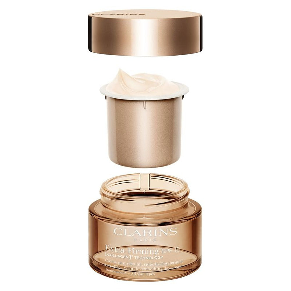Clarins Extra-Firming Spf 15 [Collagen]³ Technology - Crema Giorno Tutti I Tipi DI Pelle