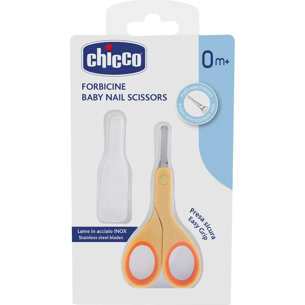 Chicco Forbicine Punta Arrotondata Arancione