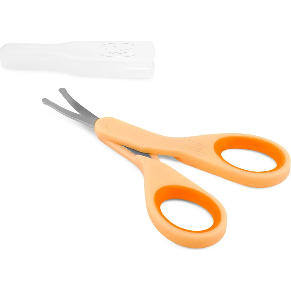 Chicco Forbicine Punta Arrotondata Arancione