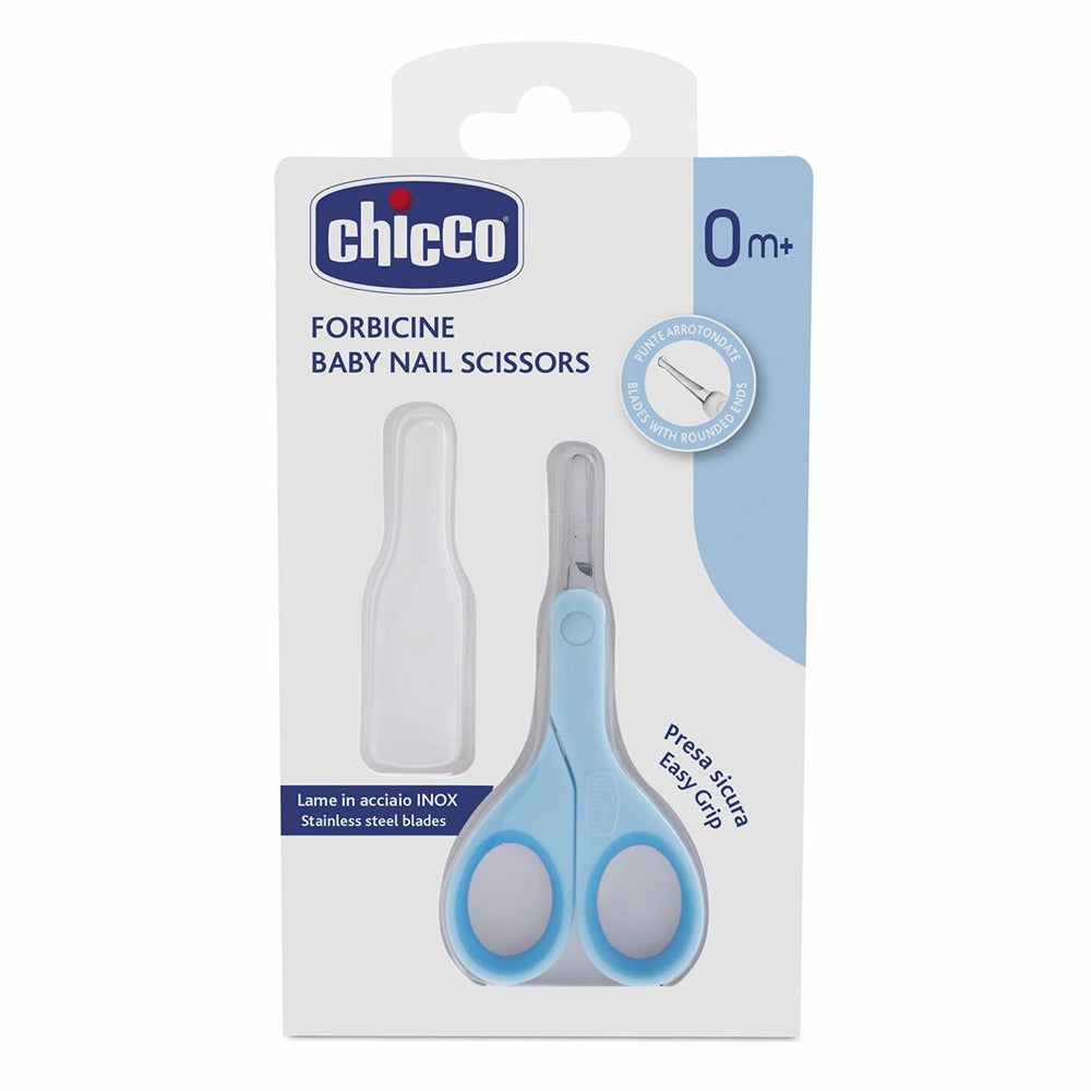 Chicco Forbicine Punta Arrotondata Azzurre
