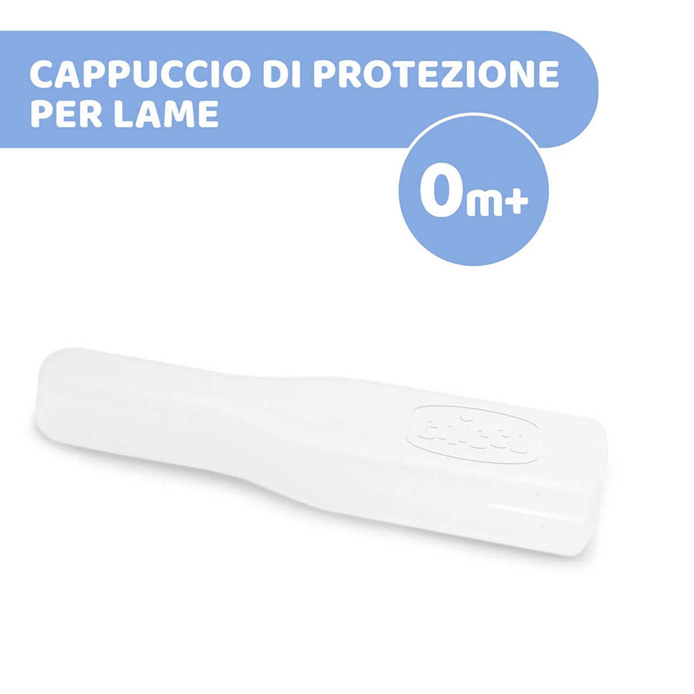 Chicco Forbicine Punta Arrotondata Azzurre