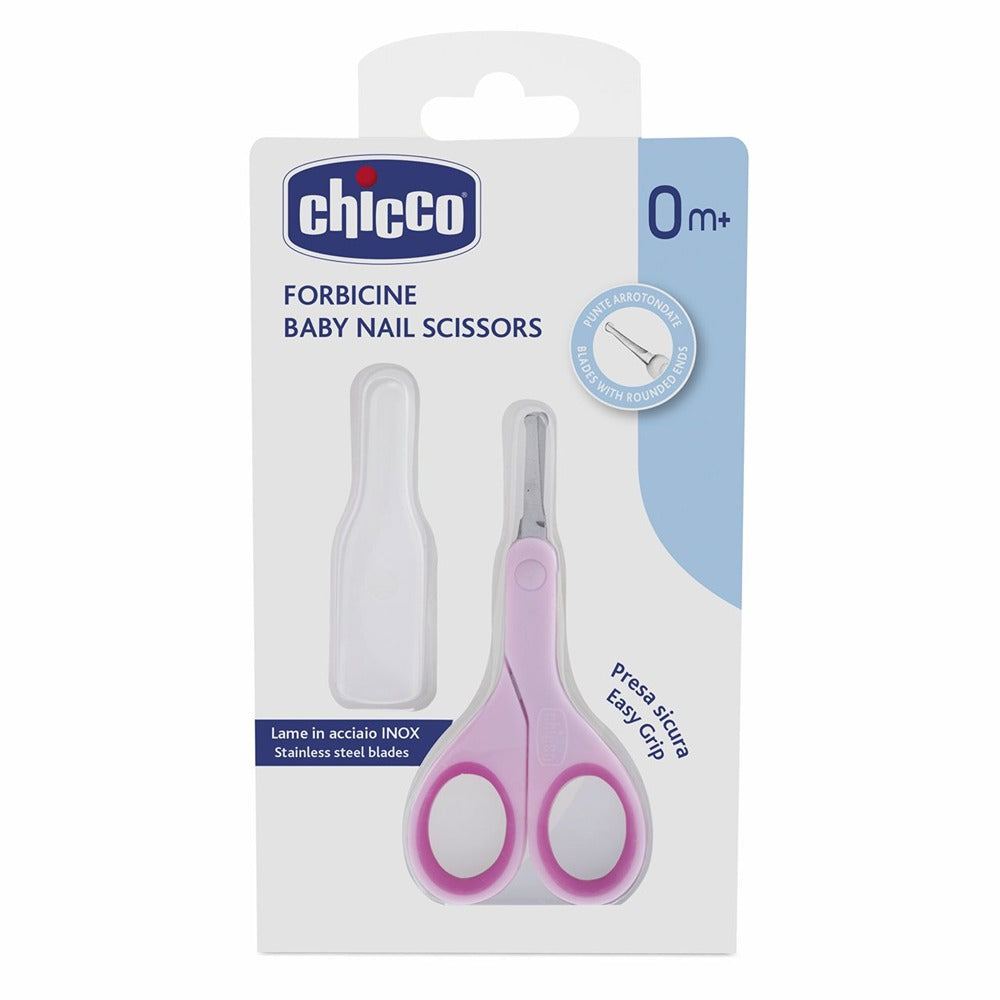 Chicco Forbicine Punta Arrotondata Rosa