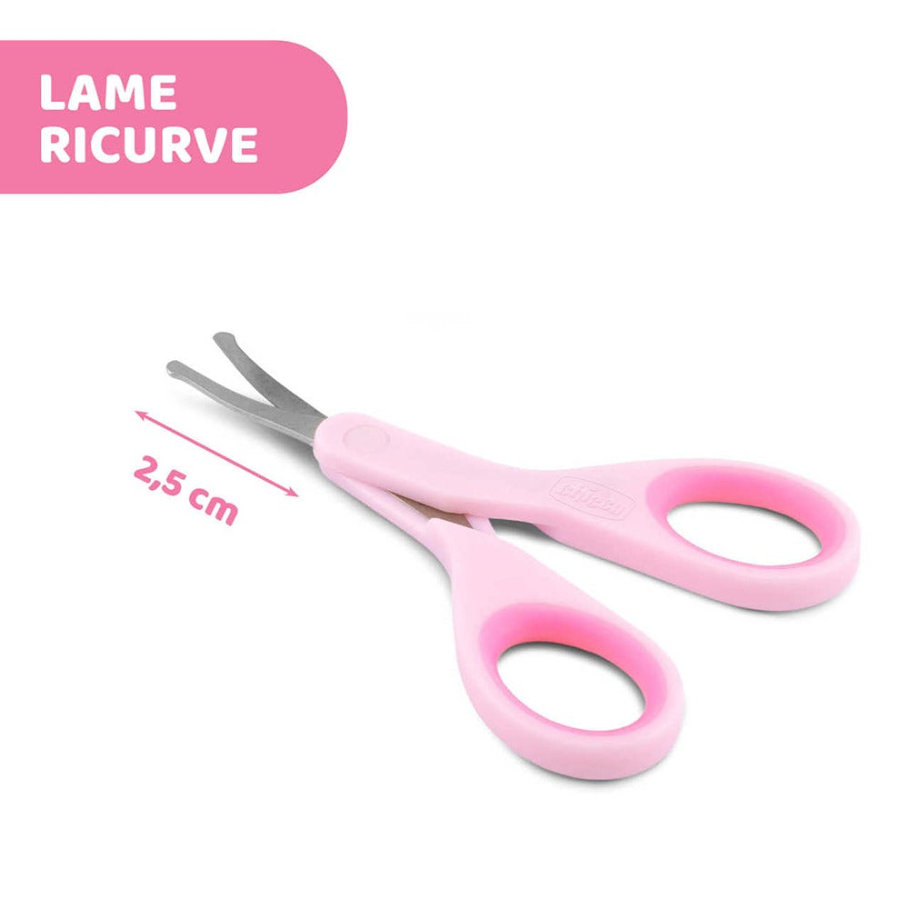 Chicco Forbicine Punta Arrotondata Rosa