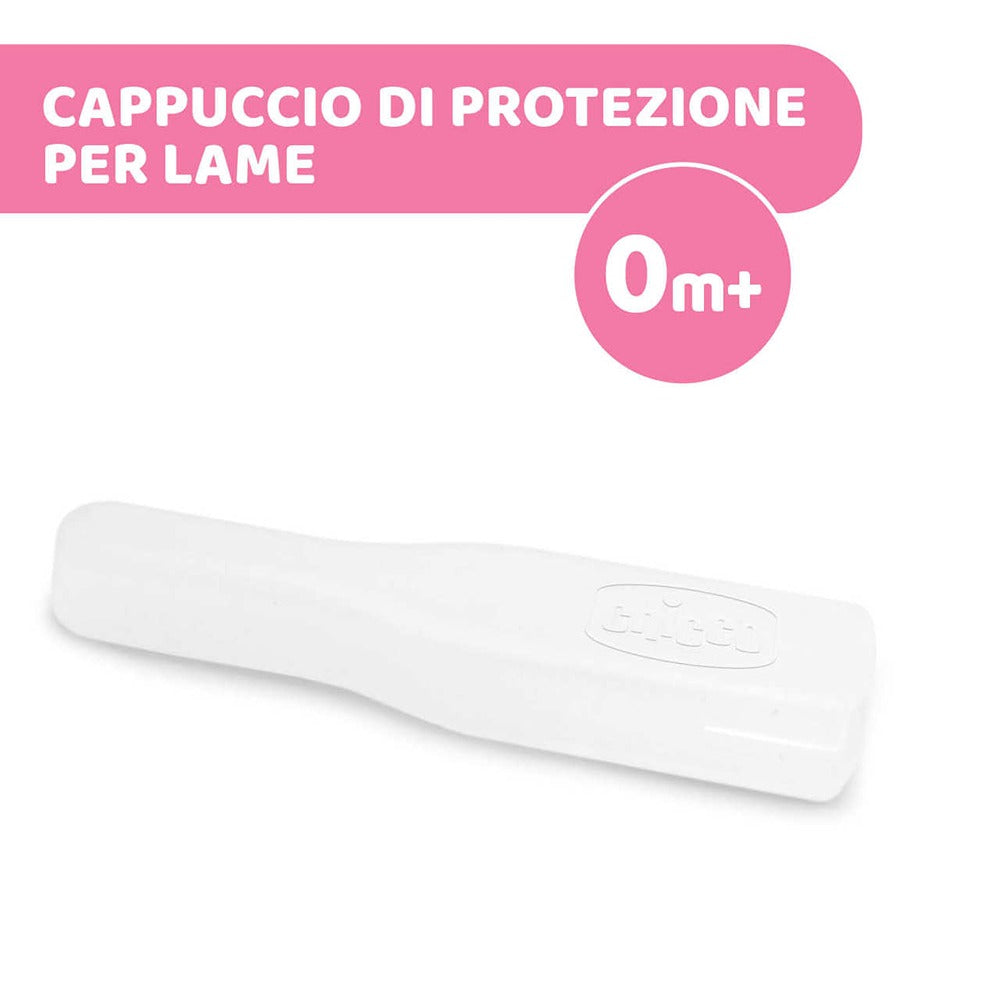 Chicco Forbicine Punta Arrotondata Rosa